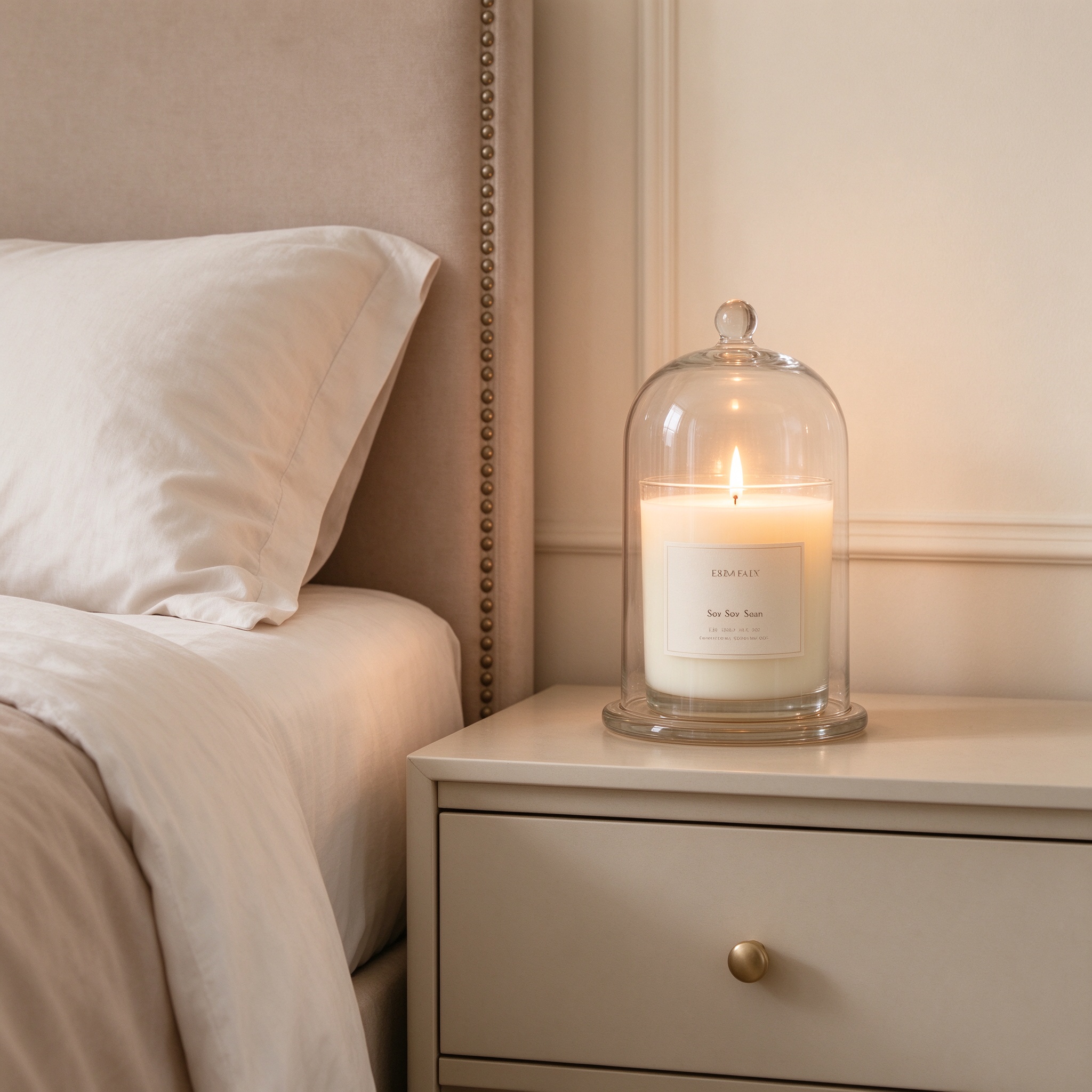 Hand-Poured Soy Candle Lifestyle