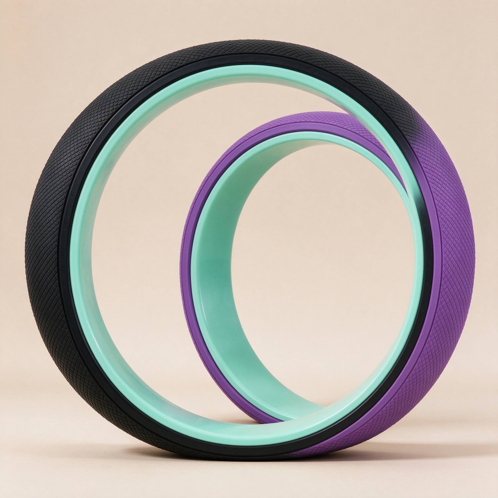 What's included with Yoga Wheel for Flexibility
